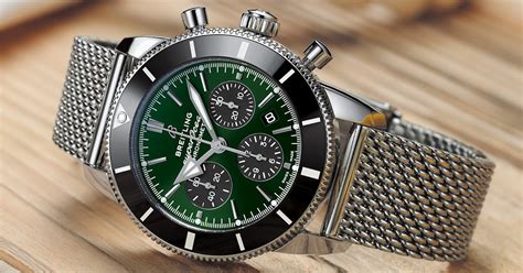 breitling superocean heritage green edition|Breitling Superocean Heritage 44 chronograph.